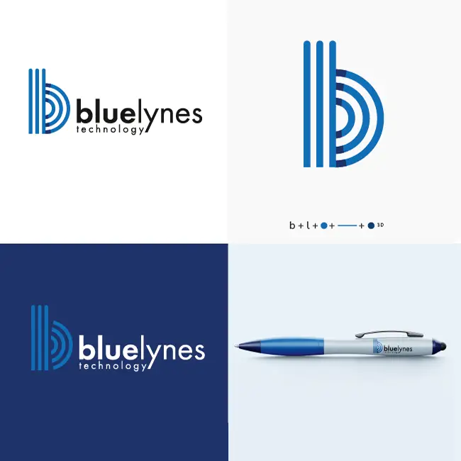 Logoentwicklung Bluelynes
